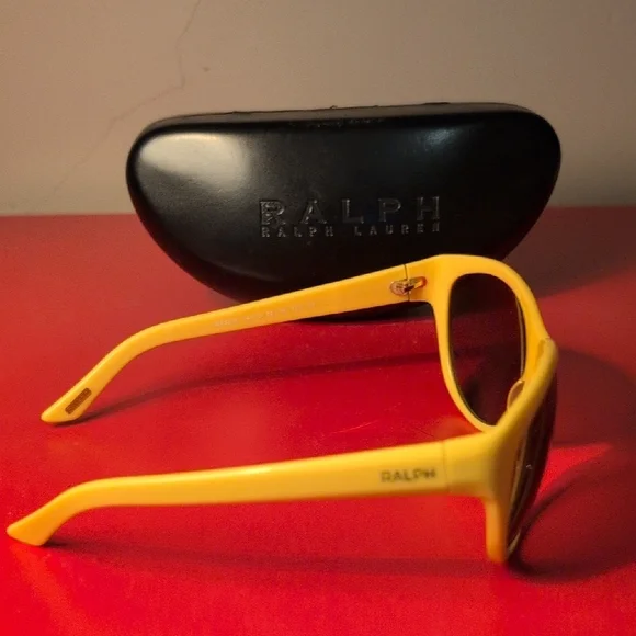 Ralph Lauren Yellow Sunglasses - Picture 4 of 4